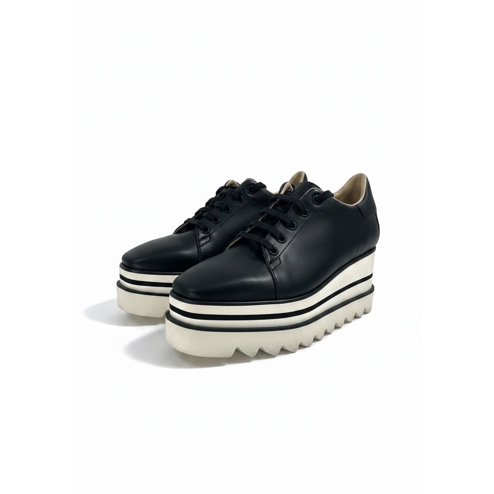 Stella McCartney Sneak-Elyse Platform Sneakers Black Size 36